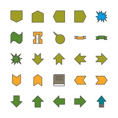 25 Universal icon sheet for your project