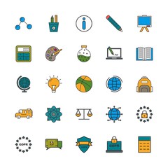  25 Universal icon sheet for your project