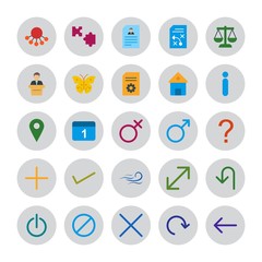 25  icon set of Universal  for your website and project