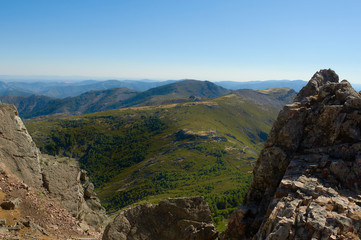 Vistas desde la Peña de Francia, Salamanca, España