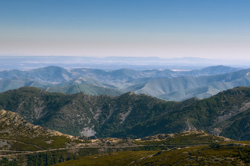 Vistas desde la Peña de Francia, Salamanca, España