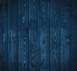 Wood blue dark texture or background