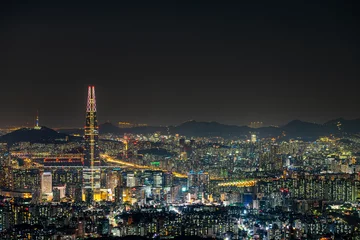 Rolgordijnen 서울야경 © HYEONMIN LEE