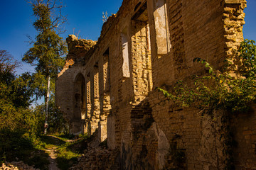 ruins of old castle