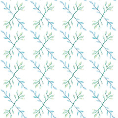 Floral seamless pattern watercolour in beautiful style. Beautiful floral print for any purpose. It's a hand-draw picture