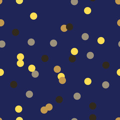 Celebration Confetti Elegant Seamless Pattern