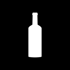 Flasche und Hintergrund