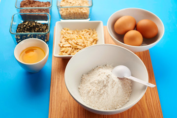 tools to make a cake