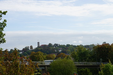 Obraz premium a castle in Bielefeld called Sparenburg