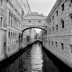 Italy. Venice. Bridge of Sighs.
