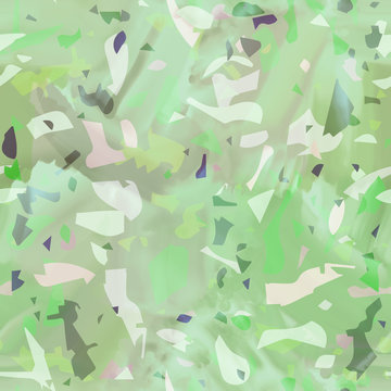Seamless pattern with collage effect. Watercolor gesign template 