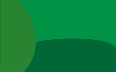 Green background abstract vector illustration