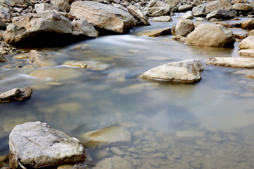 stones in the water