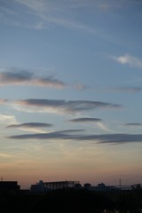 夕方の空