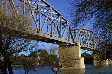 bridge over the river