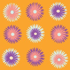 seamless floral pattern for fabric and Wallpaper