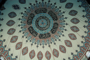 Floral art pattern example of the Ottoman time