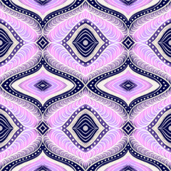 Seamless pattern with arabesques