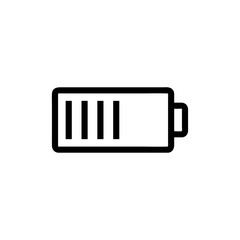 Battery icon Energy vector isolated on background. Trendy document symbol. Pixel perfect. illustration EPS 10. - Vector