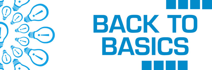 Back To Basics Blue Bulbs Circular Horizontal 