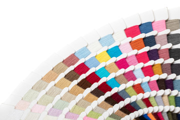 Thread color palette card