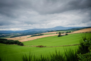 Fototapeta premium Queens View, Tarland, Aberdeenshire, Scotland