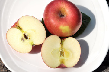 apple red fresh organic healthy food