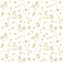 Seamless kids pattern
