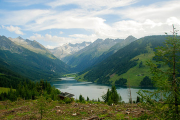 Austria, Tyrol Gerlos Dam