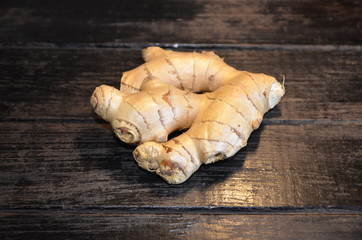 Ginger root is used as a remedy for various diseases.