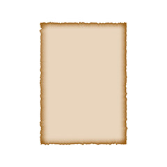 Vector illustration. Old parchment and vintage paper.