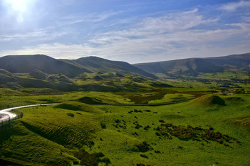 View across Barbour Booth (Edale Valley) from Mam Tor
