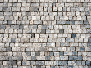 Cobble stones full frame background texture