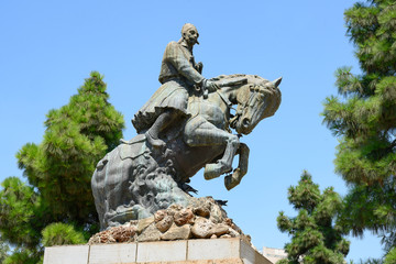 Denkmal für Georgios Karaiskakis, Freiheitskämpfer, Piräus, Athen, Griechenland