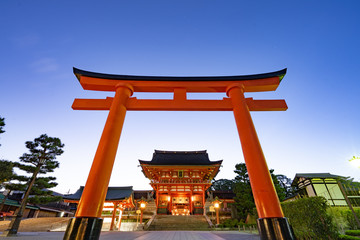 Kyoto Travel : Landscape of Fushimi-Inari Taisha