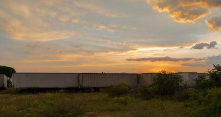 Fototapeta premium ATARDECER