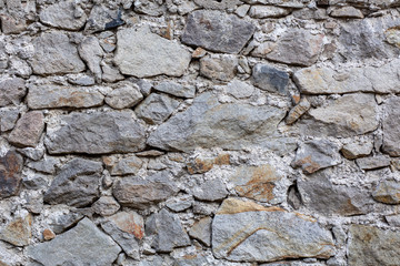 old stone wall of stones
