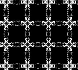 Best black and white pattern art design for wallpaper and background