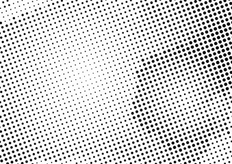 Abstract halftone dotted background. Monochrome grunge pattern with dot and circles.  Vector modern pop art texture for posters, sites, business cards, cover, postcards, labels, stickers layout.