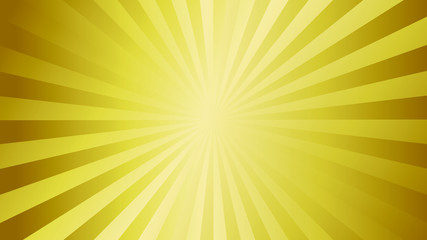 golden metallic style polished gradient color sun burst background