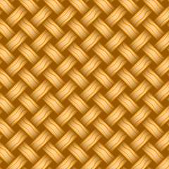 repeating wicker weave style background orange, vector format