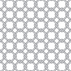steel wire weave texture with white background, vector Illustration