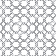 Naklejka premium steel wire weave texture with white background, vector Illustration