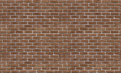 motif ou texture de mur de brique rouge sans couture