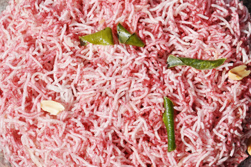 Thai food call Mhee grob is fried noodle sweet and sour  Crunchy frame