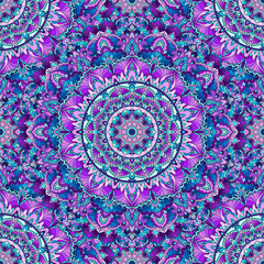 Seamless pattern of mandala purple.Seamless pattern of mandala purple. For design backgrounds.