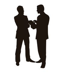 People Are Talking Silhouettes