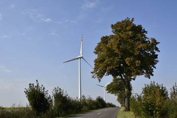 The breathtaking wind farm from Gniezdzewo