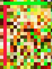 abstract mosaic background with colorful squares