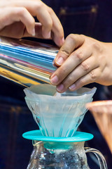 Showcase Drip coffee maker by barista.